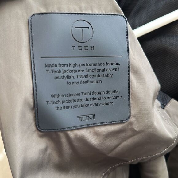 Tumi Tech Mens Brown Windbreaker Jacket XXL - Picture 10 of 11